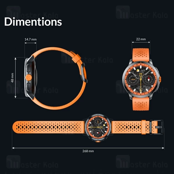 ساعت هوشمند شیائومی Xiaomi Glorimi GX Race