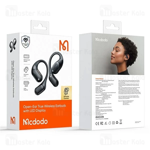 هندزفری بلوتوث مک دودو Mcdodo HP-007 Sound True Wireless Earbuds 