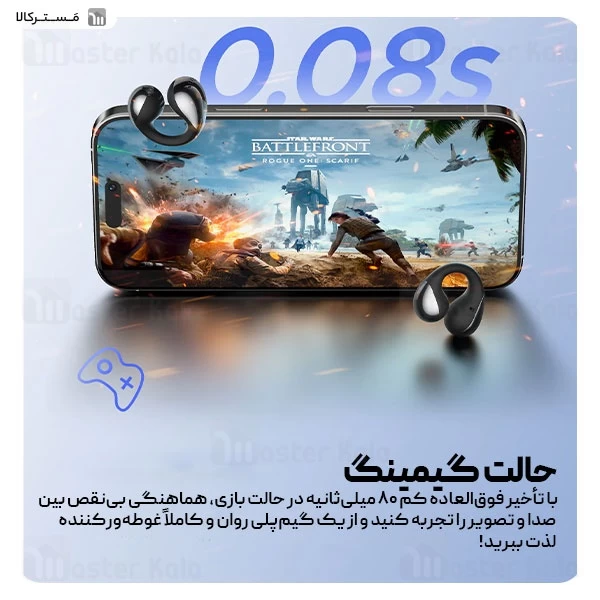 هندزفری بلوتوث ساندپیتز SoundPeats PearlClip Pro