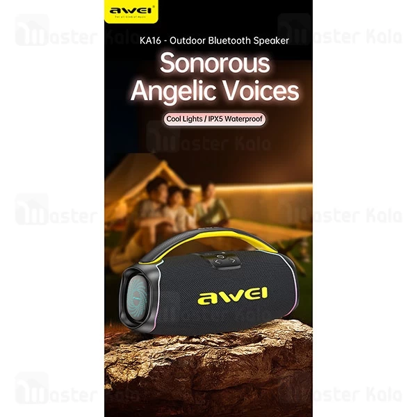 اسپیکر بلوتوث اوی Awei KA16 توان 60 وات رم و فلش خور