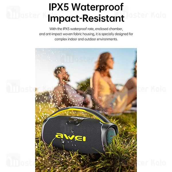 اسپیکر بلوتوث اوی Awei KA16 توان 60 وات رم و فلش خور