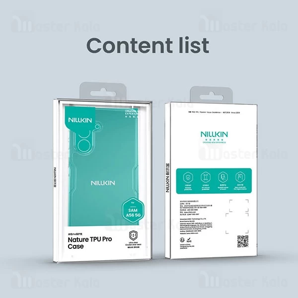 قاب محافظ نیلکین سامسونگ Samsung Galaxy A56 Nillkin Nature TPU Pro Case