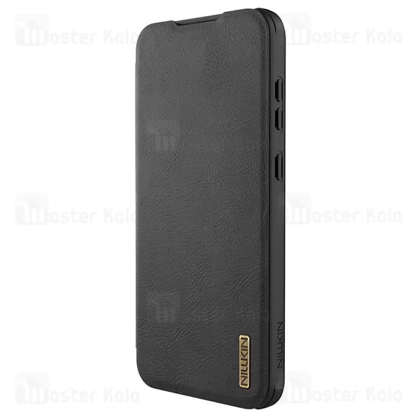 کیف چرمی نیلکین سامسونگ Samsung Galaxy A56 Nillkin Qin Pro Leather Case دارای محافظ دوربین
