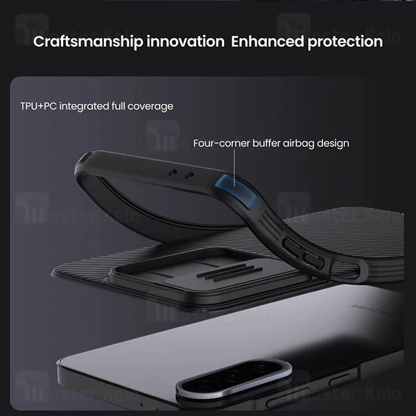 قاب محافظ نیلکین سامسونگ Samsung Galaxy A36 Nillkin CamShield Pro Case دارای محافظ دوربین