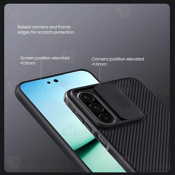 قاب محافظ نیلکین سامسونگ Samsung Galaxy A36 Nillkin CamShield Pro Case دارای محافظ دوربین
