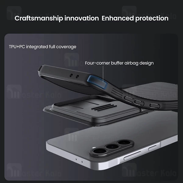قاب محافظ نیلکین سامسونگ Samsung Galaxy A56 Nillkin CamShield Pro Case دارای محافظ دوربین