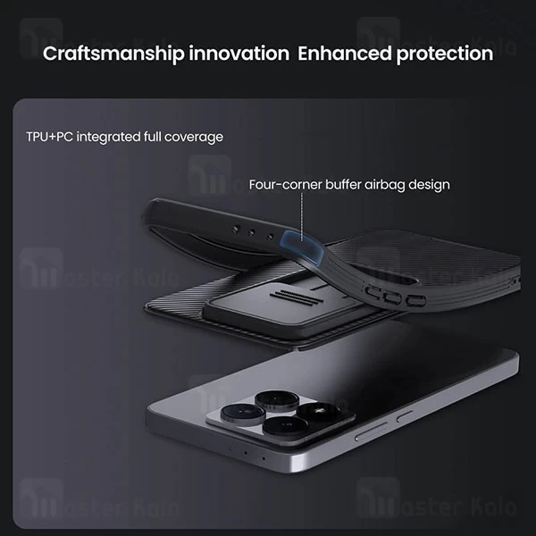 قاب محافظ Xiaomi 14T Nillkin CamShield Pro Case دارای محافظ دوربین