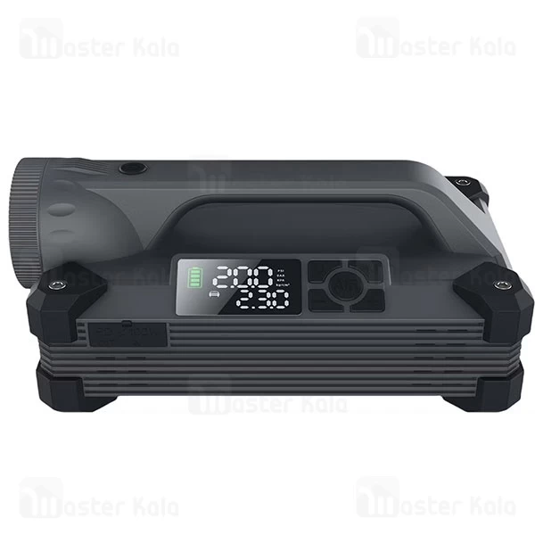 پاوربانک 24000 و کمپرسور باد و جامپ استارتر خودرو گرین لاین Green Lion JX66 Jump Starter GNJX66JSTGY