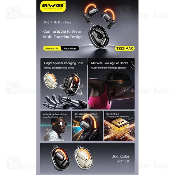 هندزفری بلوتوث اوی Awei TZ13 ANC
