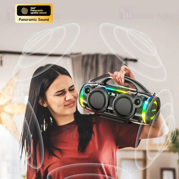 اسپیکر بلوتوث اوی Awei KA12 توان 60 وات رم و فلش خور