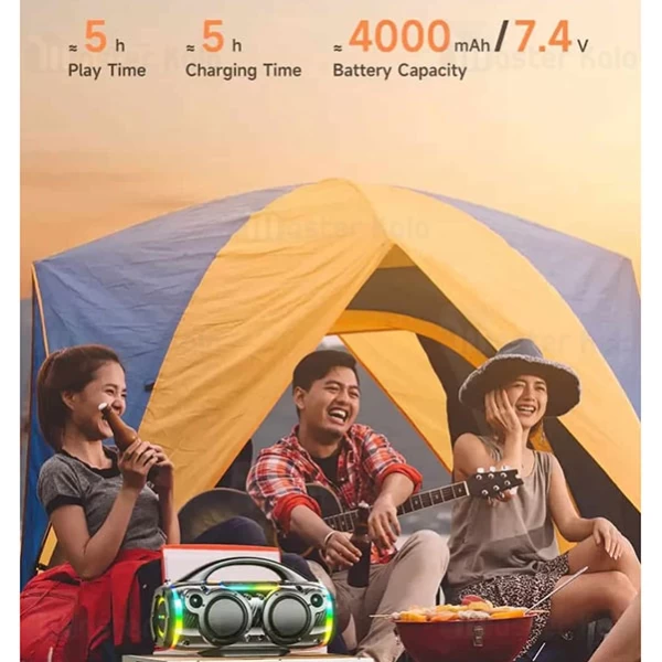 اسپیکر بلوتوث اوی Awei KA12 توان 60 وات رم و فلش خور