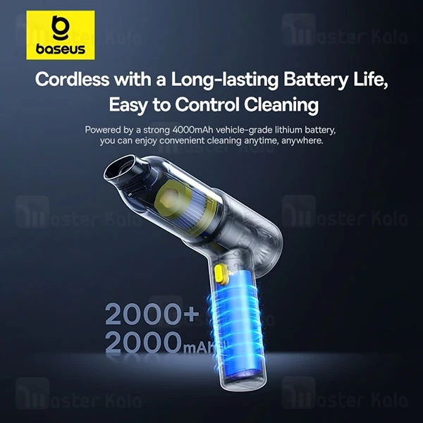 جارو شارژی ماشین بیسوس Baseus AT Car Vacuum Cleaner C30476600121