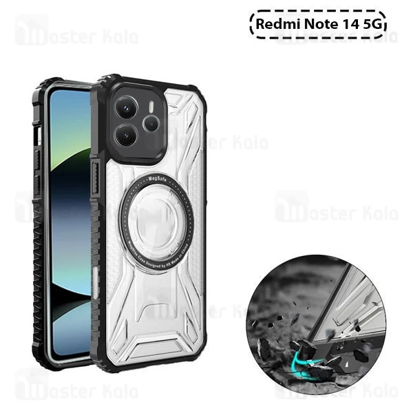 قاب مگنتی آرمور شیائومی Xiaomi Redmi Note 14 5G Magnetic Armor
