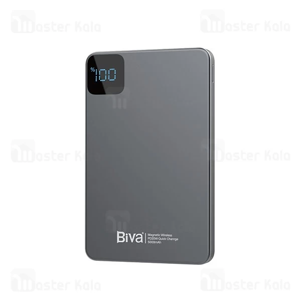 پاوربانک وایرلس 5000 مگنتی بیوا Biva BP-030 توان 20 وات