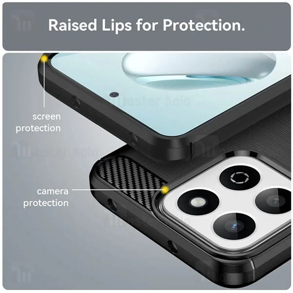 قاب فیبر کربنی هانر Honor X7c Rugged Armor Fiber Carbon