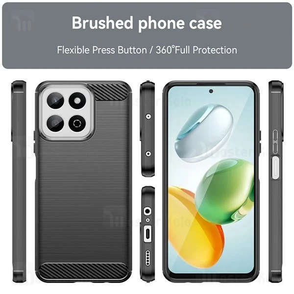 قاب فیبر کربنی هانر Honor X7c Rugged Armor Fiber Carbon