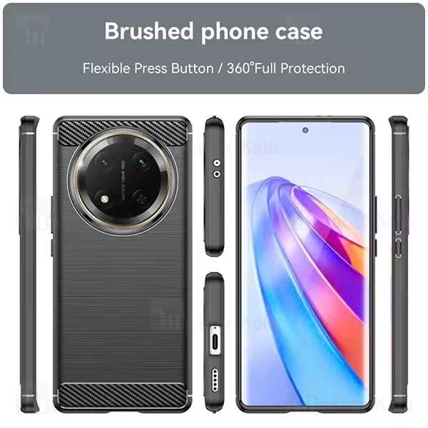 قاب فیبر کربنی هانر Honor X9c Rugged Armor Fiber Carbon
