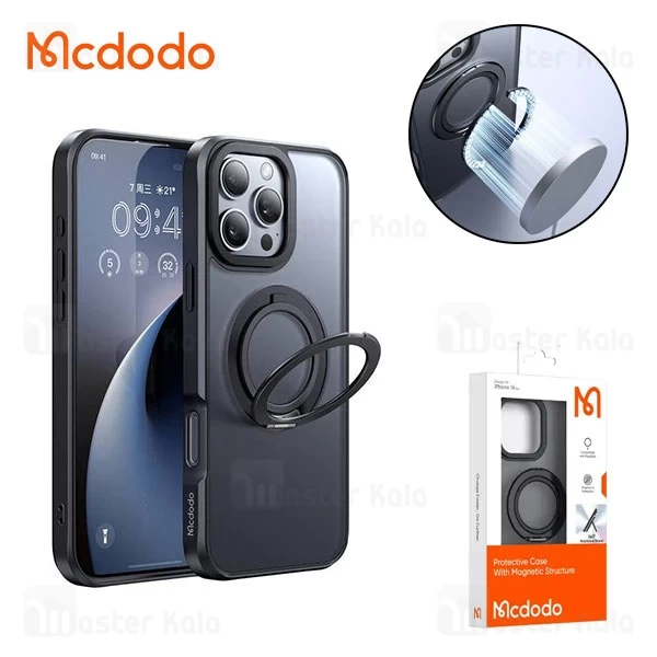 قاب محافظ مگنتی مک دودو آیفون Mcdodo PC-4933 iPhone 16 Pro Max MagSafe Case