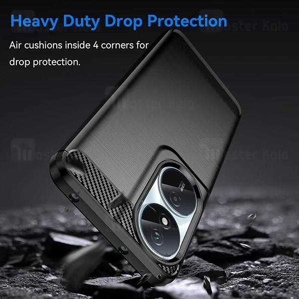 قاب فیبر کربنی هانر Honor X7b Rugged Armor Fiber Carbon