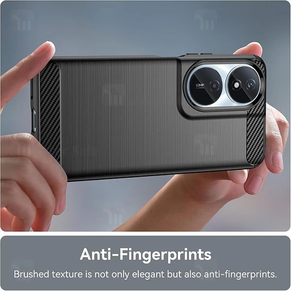 قاب فیبر کربنی هانر Honor X7b Rugged Armor Fiber Carbon