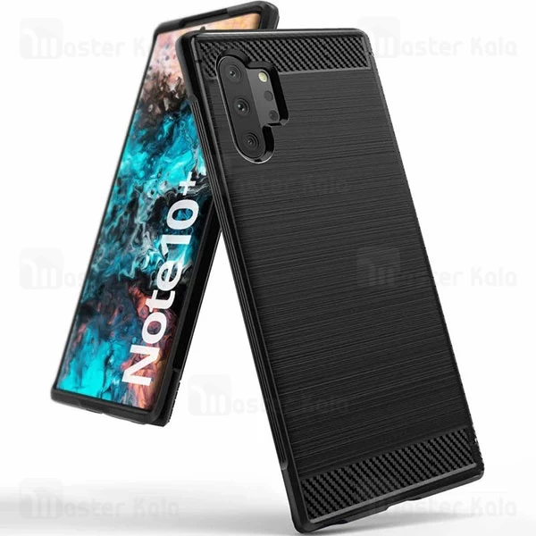 قاب فیبر کربنی سامسونگ Samsung Galaxy Note 10 Plus Rugged Armor Fiber Carbon
