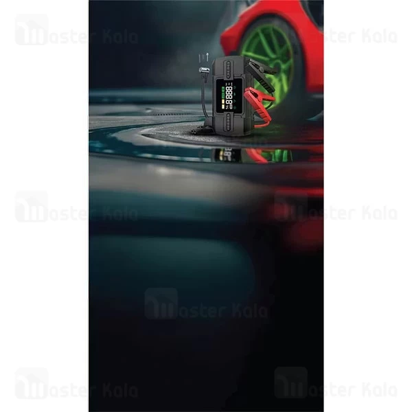 پاوربانک 12000 و کمپرسور باد و جامپ استارتر خودرو گرین لاین Green Lion 12V Jump Starter