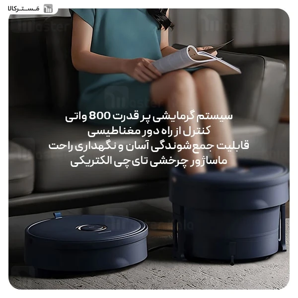 شستشو دهنده و ماساژور پای تاشوی فیلیپس Philips PPM6501