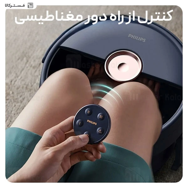شستشو دهنده و ماساژور پای تاشوی فیلیپس Philips PPM6501