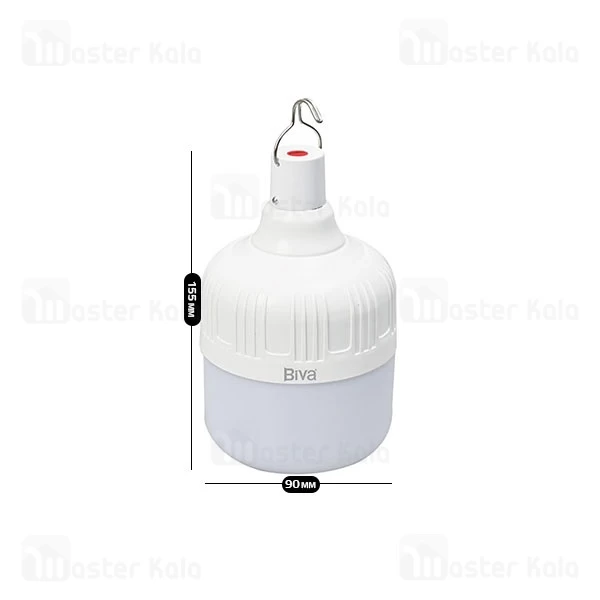 لامپ آویزدار شارژی بیوا Biva LED-02 60W Rechargable LED Light
