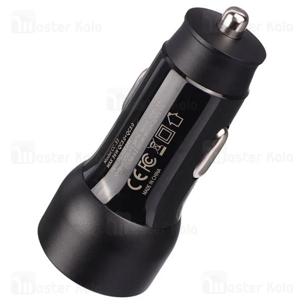 شارژر فندکی بیوا Biva CC-33 USB QC3.0 Car Charger توان 18 وات