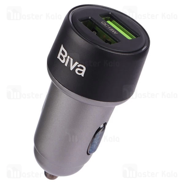 شارژر فندکی بیوا Biva CC-36 USB QC3.0 Car Charger توان 18 وات