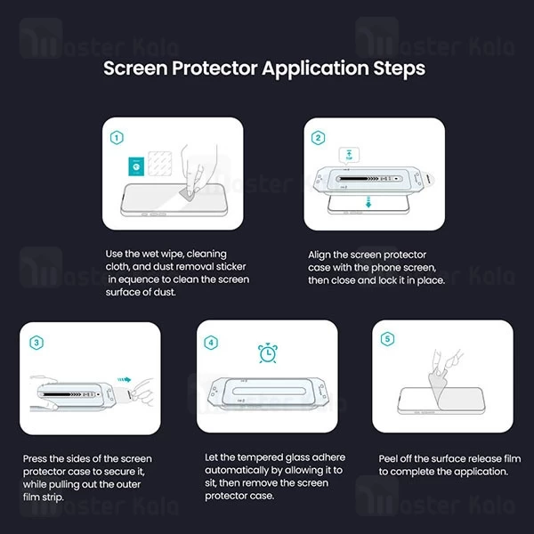 گلس نیلکین Samsung Galaxy S25 Ultra Nillkin H+ Pro