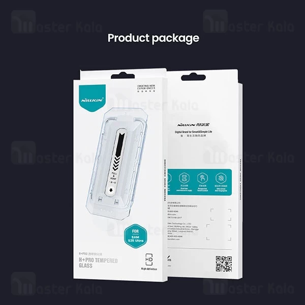 گلس نیلکین Samsung Galaxy S25 Ultra Nillkin H+ Pro