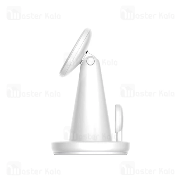 استند و شارژر وایرلس چند کاره مگنتی الدینیو Ldnio WL01 توان 15 وات با قابلیت شارژ ساعت هوشمند