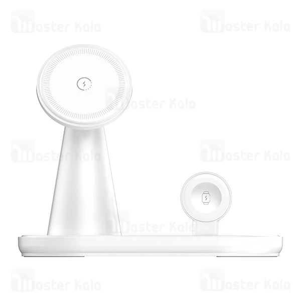 استند و شارژر وایرلس چند کاره مگنتی الدینیو Ldnio WL01 توان 15 وات با قابلیت شارژ ساعت هوشمند