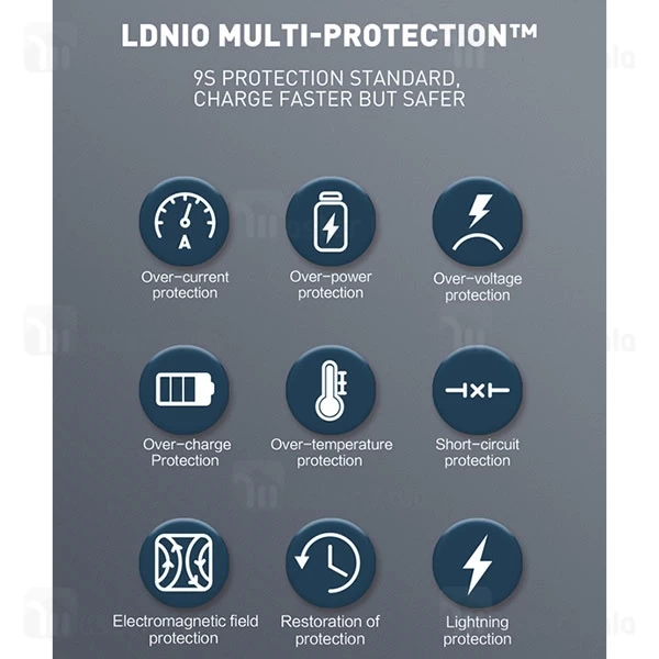 شارژر فندکی الدینیو Ldnio C106 توان 30 وات