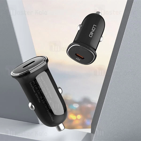 شارژر فندکی الدینیو Ldnio C106 توان 30 وات