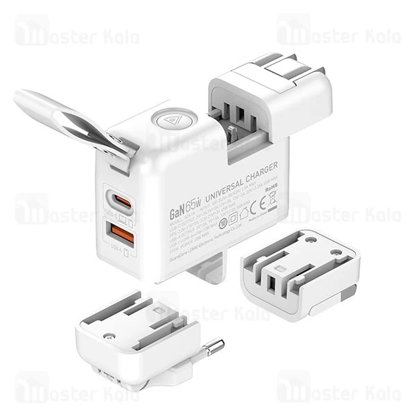 شارژر دیواری الدینیو Ldnio GaN Supper Fast Charger Q2618 توان 65 وات