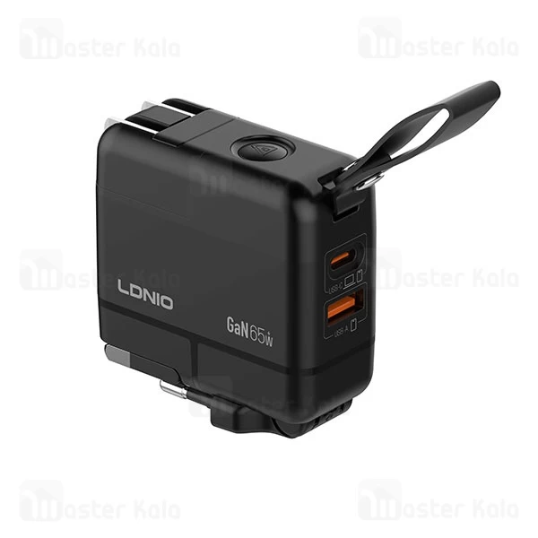 شارژر دیواری الدینیو Ldnio GaN Supper Fast Charger Q2618 توان 65 وات