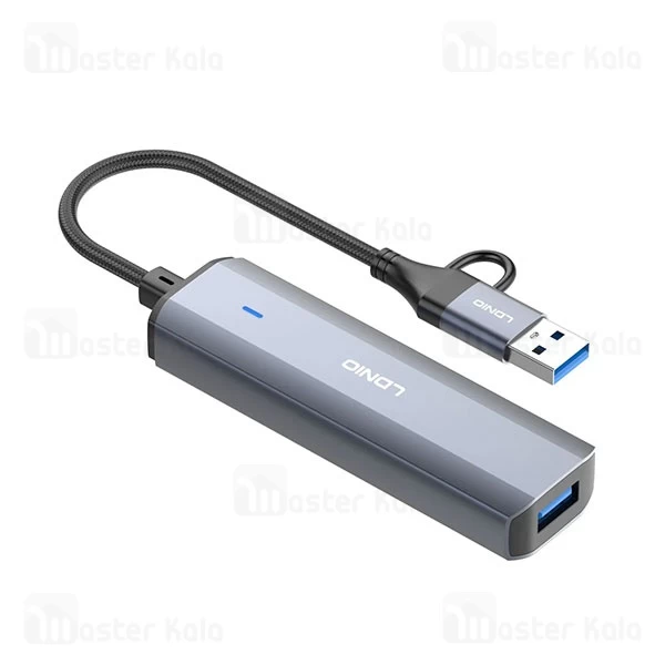 هاب 4 پورت تایپ سی الدینیو LDNIO Ds-114UC