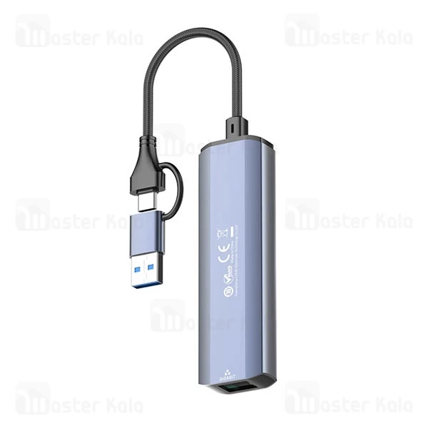 هاب 4 پورت تایپ سی الدینیو LDNIO Ds-124UC