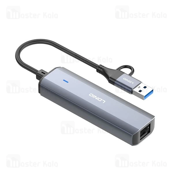 هاب 4 پورت تایپ سی الدینیو LDNIO Ds-124UC