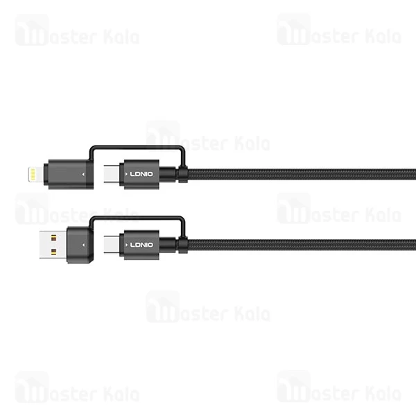 کابل Type C الدینیو LDNIO LC16 Charging Data Cable توان 65 وات