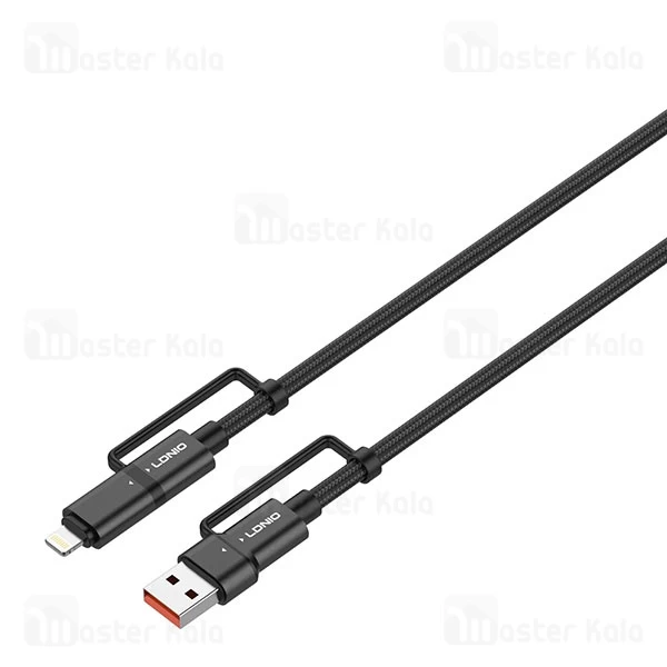کابل Type C الدینیو LDNIO LC16 Charging Data Cable توان 65 وات
