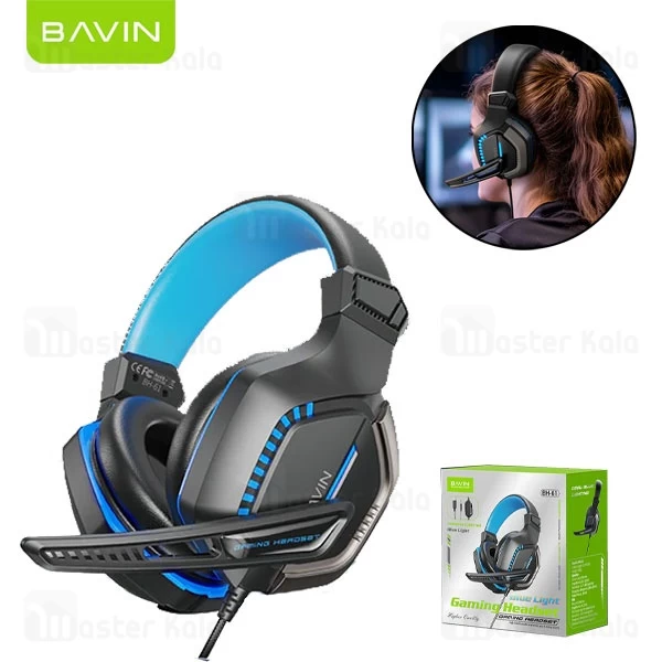 هدفون سیمی گیمینگ باوین Bavin BH61