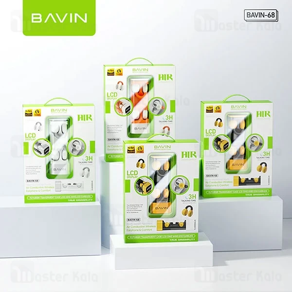 هندزفری بلوتوث باوین Bavin Airpod 68