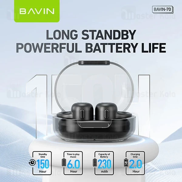 هندزفری بلوتوث باوین Bavin Airpod 70