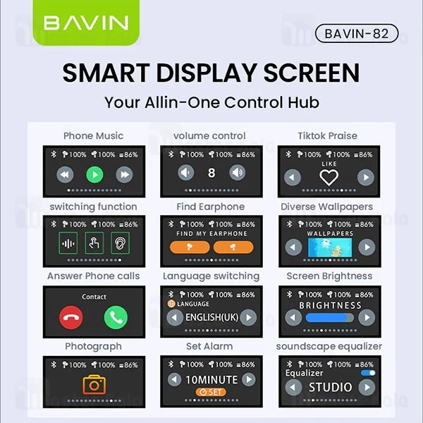 هندزفری بلوتوث باوین Bavin BA82