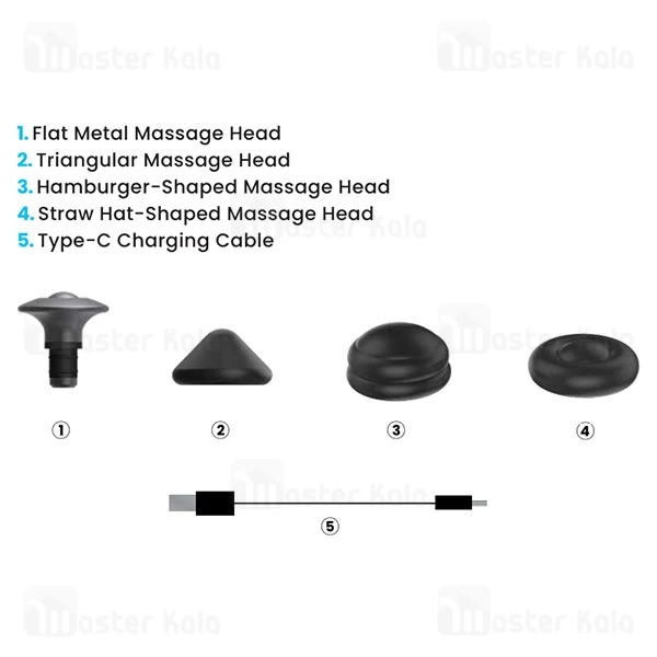 ماساژور تفنگی پاورولوژی Powerology Ultra-Mini Travel Massager PSM011