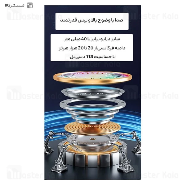 هدفون بلوتوث اوی Awei A200BL رم خور